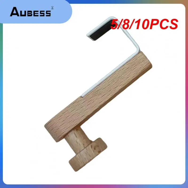 

5/8/10PCS Durable Nail-free And Punch-free Design Kitchen Cabinet Hook Strong Load-bearing Cabinet Hooks Anti-deform