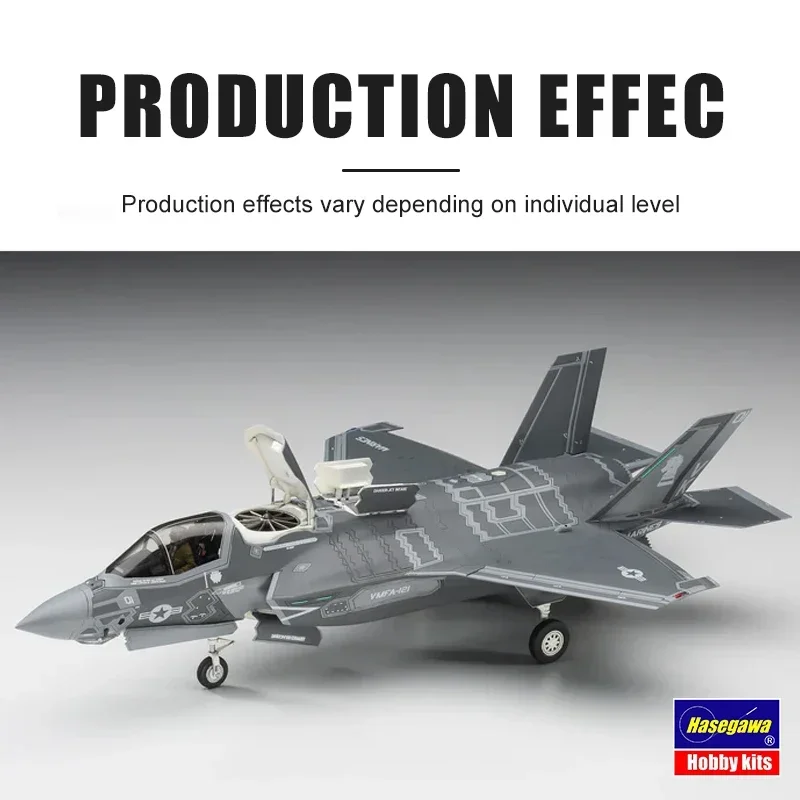 Комплект пластиковой собранной модели Hasegawa 01576 F-35 Lightning II (версия B) США Морской 1/72
