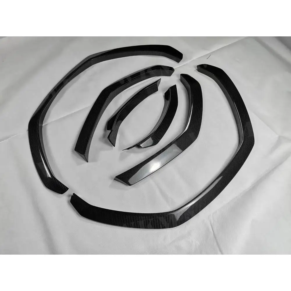 Автомобильный брызговик из сухого углеродного волокна защита для бровей и колес