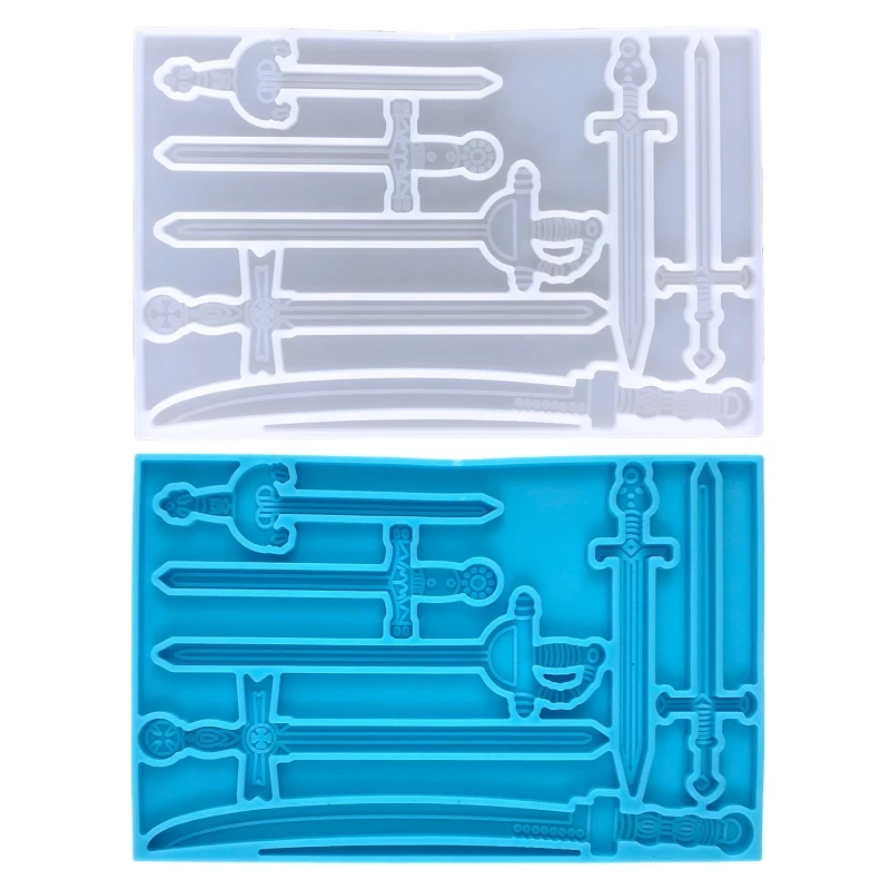 

D7WB DIY Resin Mold Silicone Bookmarks Mold Making Epoxy Resin DIY Craft