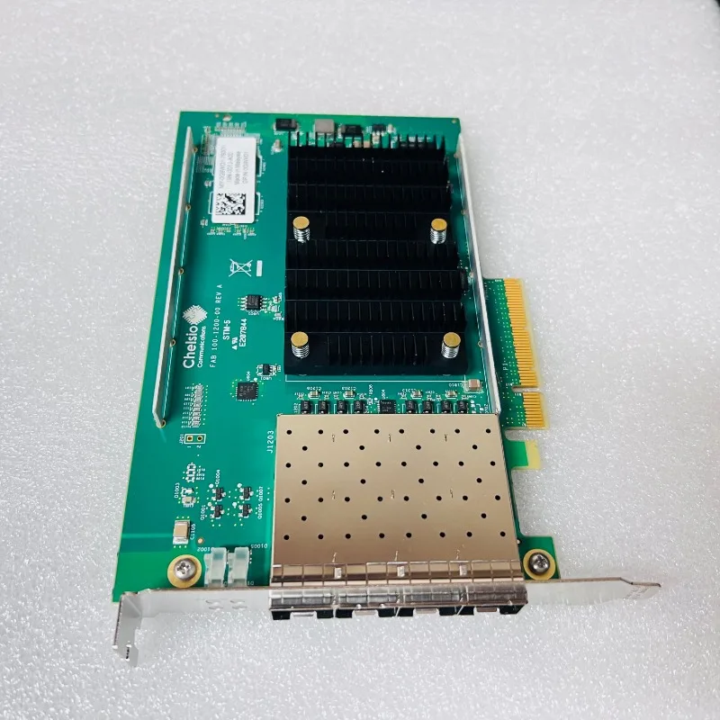 Запчасти для сетевой карты Chelsio T540-CR 10G SFP+ с 4 портами 10-гигабитного сетевого интерфейса 0G9WD1 RDMA (art.: 3920daa7b01e2) - 3920daa7b01e2