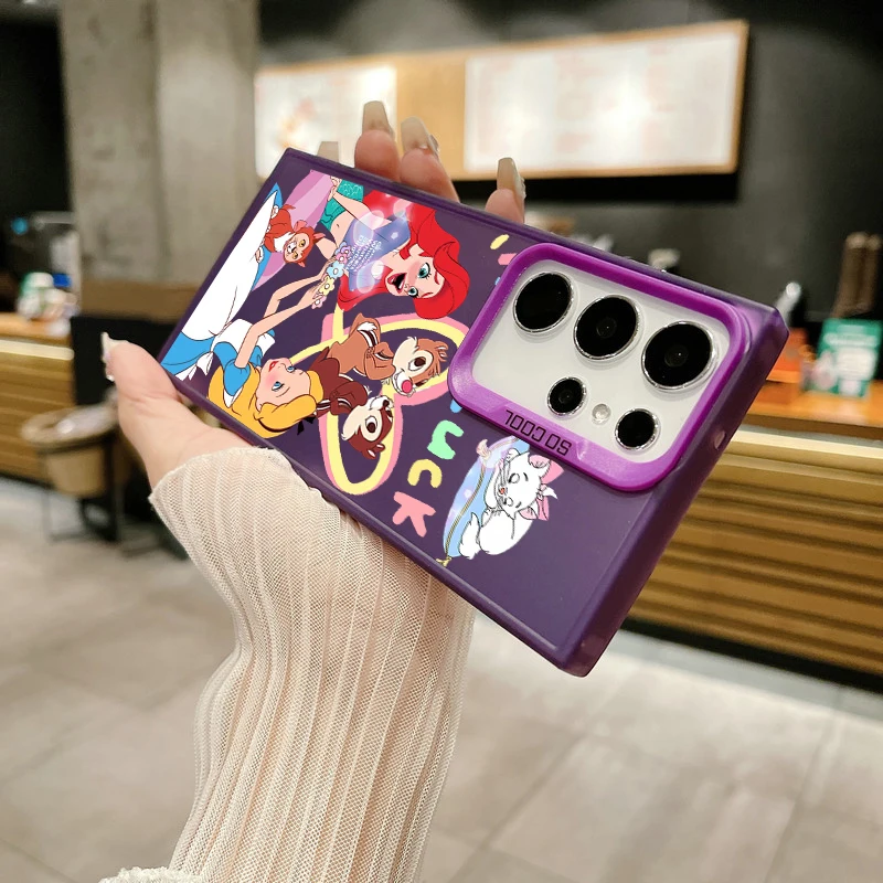 Чехол для телефона с принцессой Disney Samsung Note20 S20 S21 S22 S23 S24 FE Plus ультратонкий яркий