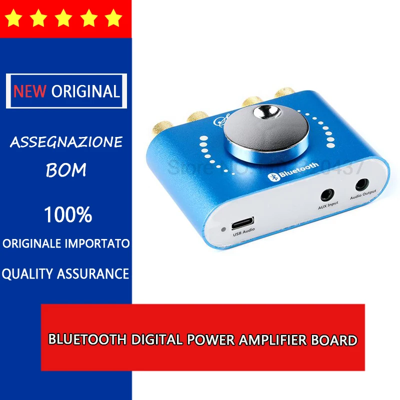 Bluetooth Digital Amplifier TPA3116D2 HIFI50WX2 Speaker Audio Amplification Fever Level 2.0 Stereo