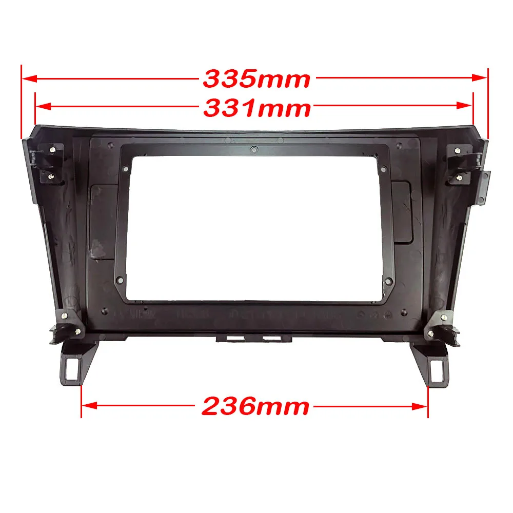 Автомобильный радиоприемник 2 Din 10 1 дюйма установка DVD GPS Mp5 пластиковая панель