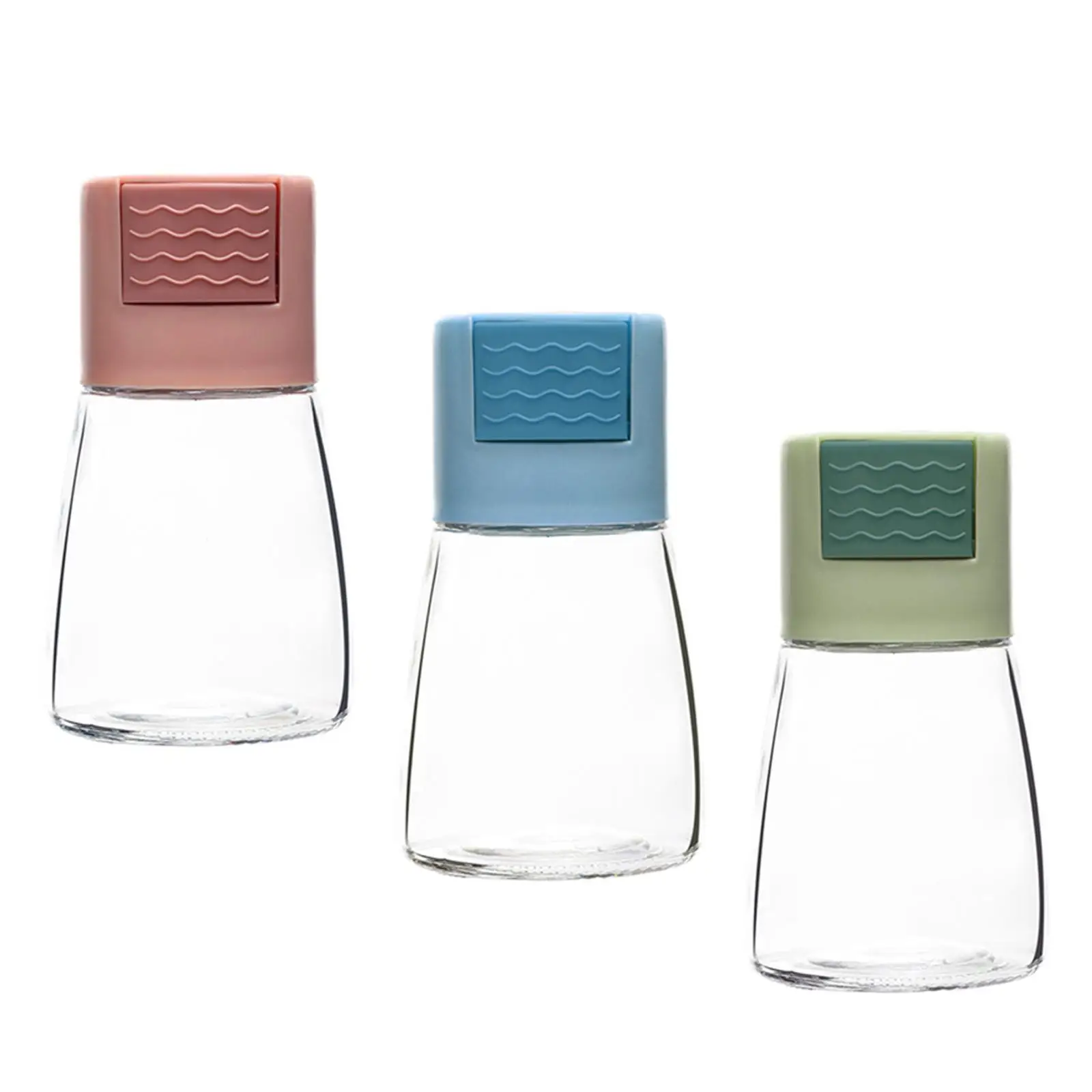 

Spice Jars Bottle Salt Container Kitchen Tool Salt Dispenser Precise Spice Jars for Grilling Seasoning Baking Barbecue Cooking