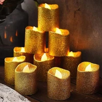 12pcs flameless led candles light tealight battery power candles lamp birthday candle lights christmas wedding party home decor
