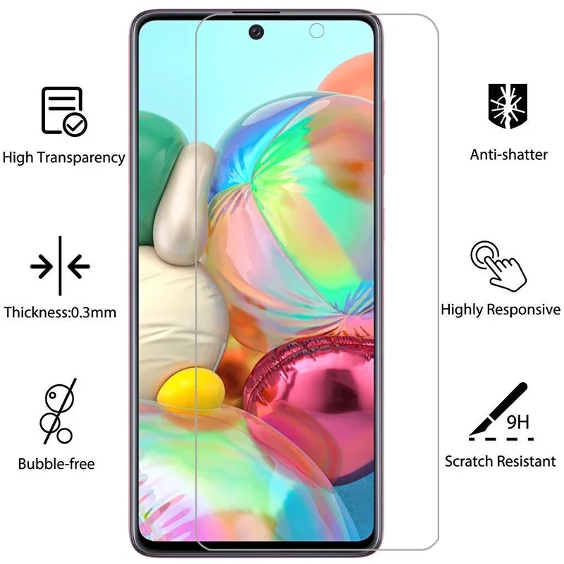 Закаленное стекло для samsung a71 защитное защитная пленка экрана Galaxy a 71 71a 4g 5g samsun samsumg