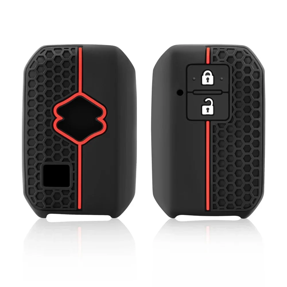 

Силиконовый 2-кнопочный Дистанционный Брелок Для Ключей Автомобиля, Аксессуар Для Suzuki Swift Ignis Jimny XL7 Ertiga