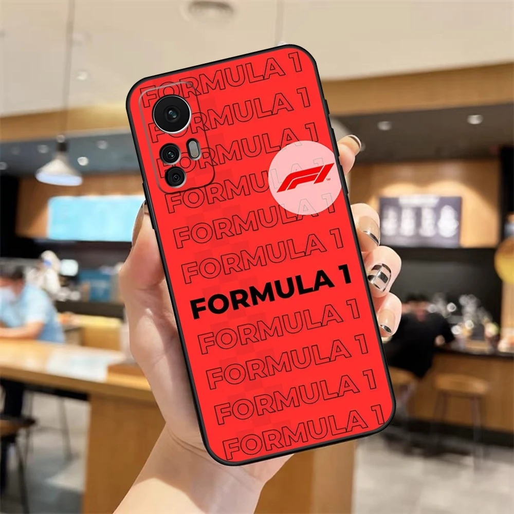 Чехол для телефона F1 Formula One чехол Xiaomi Redmi Note 14 13 10 12 Pro POCO F4 F5 X5 11T Lite Ultra гоночного