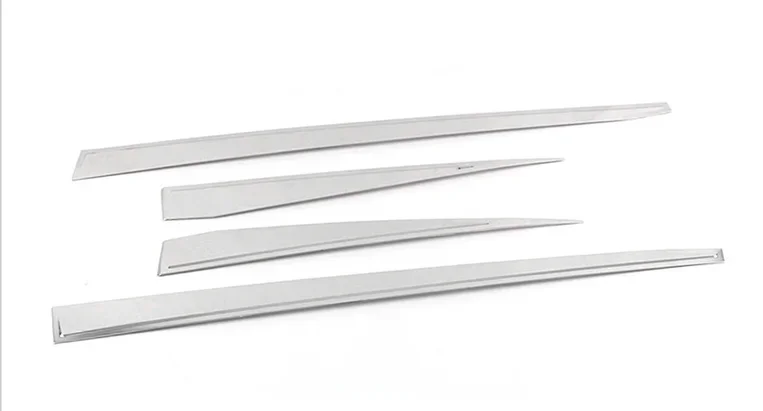 

Стайлинг автомобиля, хромированная накладка на боковую дверь, молдинг кузова, гарнирная линия, защитная крышка, 4 шт. для Hyundai Tucson 2021-2022