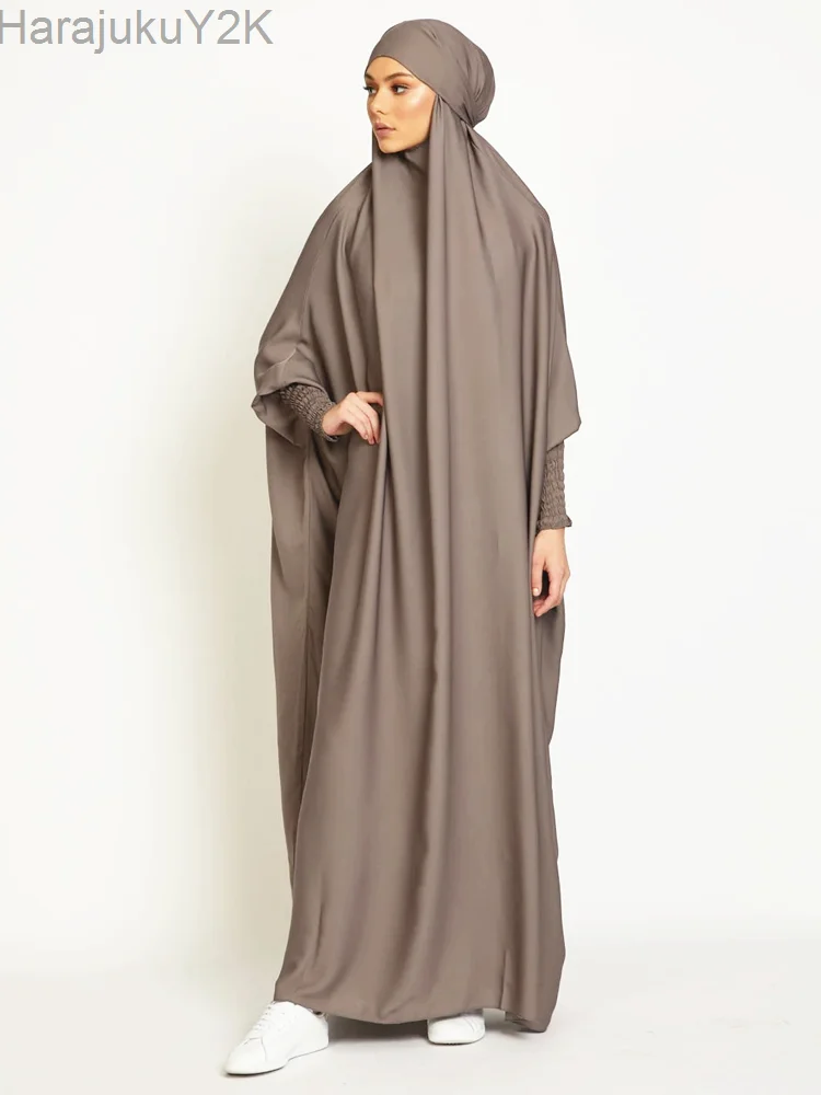 

Prayer Clothes Women Islamic Clothing Jilbabs Butterfly Abaya Dubai Saudi Muslim Dress Ramadan Eid Jilbeb Modest Outfits Turk