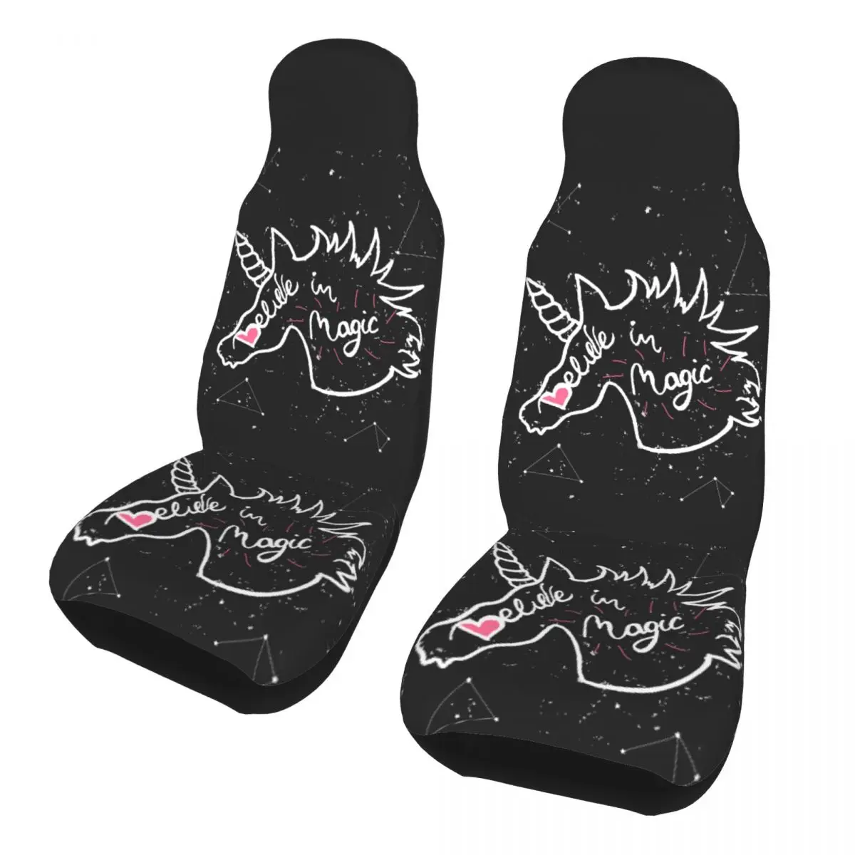 

Colorful Unicorn Animal Universal Car Seat Cover Auto Interior Suitable For All Kinds Models Auto Seat Cover Polyester Fishing
