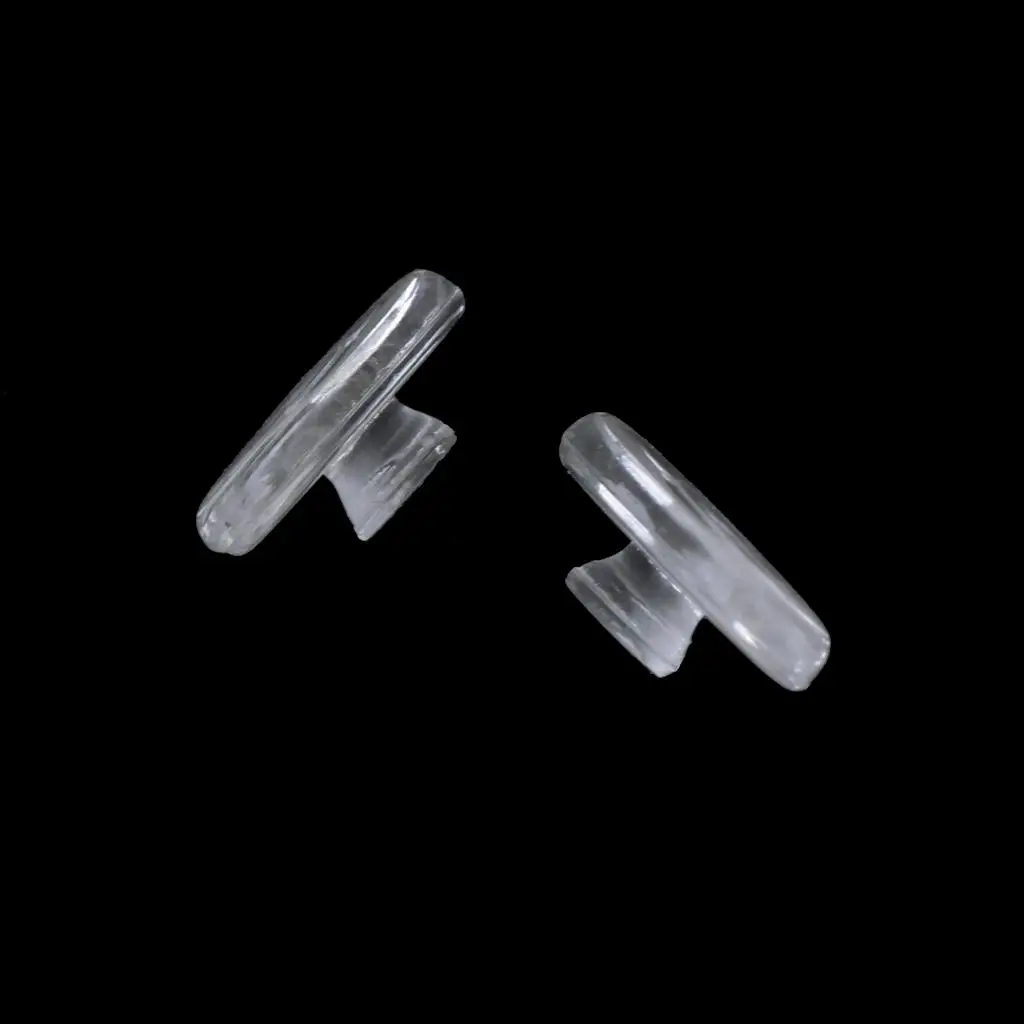 25 пар овальных силиконовых очков солнцезащитных носовых упоров для