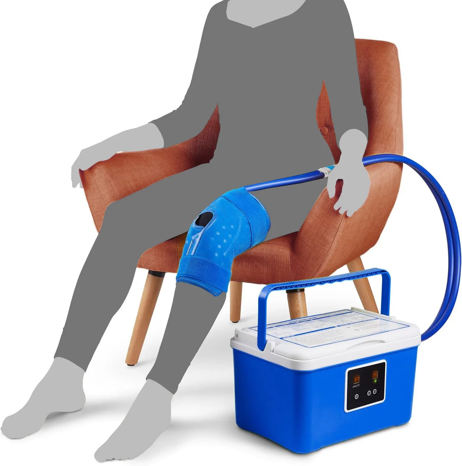 Заморозка физического воздуха компрессионная терапия холодного льда машина для