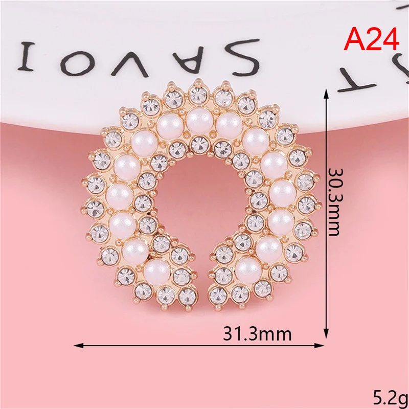 

1PCS Single Piece Shoe Decoration Buckle Charms Accessorie Pin Bracelets Perfume Bottle Pearl Case Bag DIY Buckle
