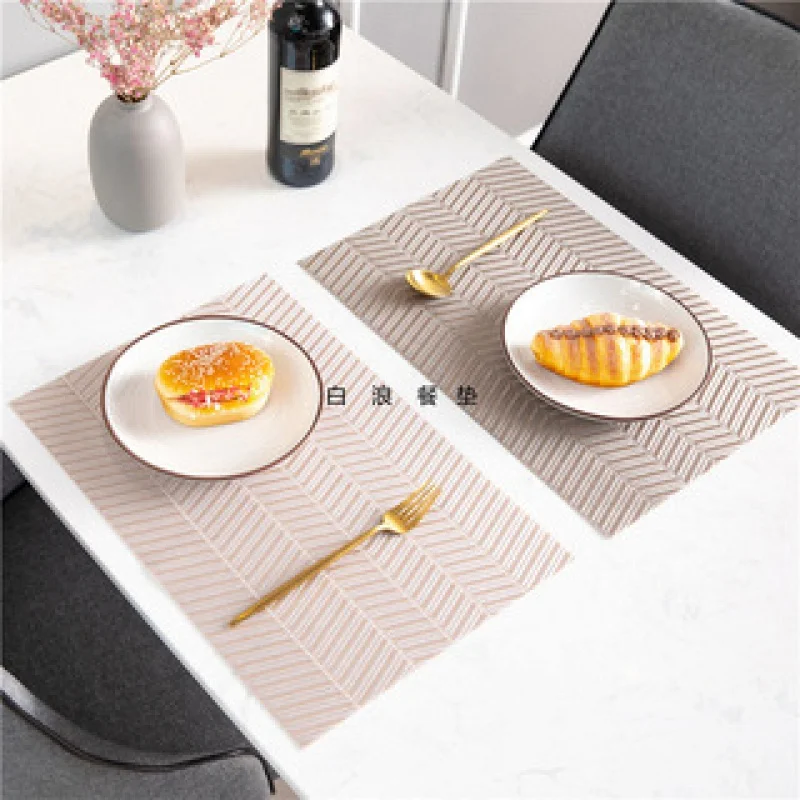 

Коврик-подставка из ПВХ в западном стиле, утолщенный водонепроницаемый термостойкий Коврик, Детские подставки, подушка для обеденного стол...