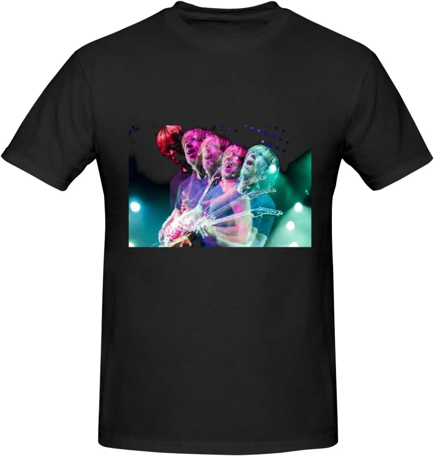 Мужские Базовые Футболки Phish с коротким рукавом 100% хлопок высокое качество