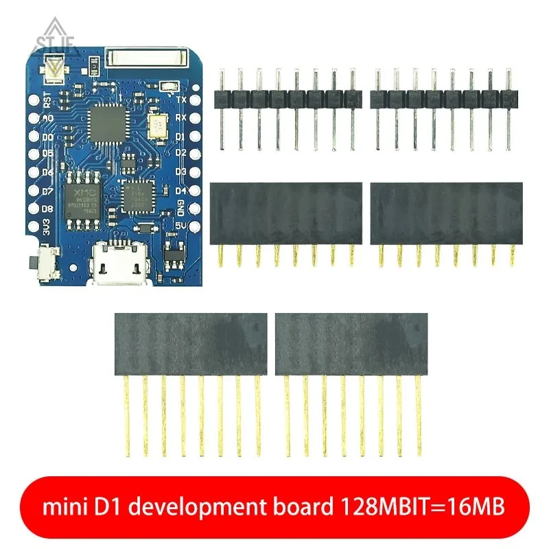 Фото Плата разработчика Wemos Mini D1 ESP8266 ESP32 ESP-32S WIFI Bluetooth CP2104 CP9102 для Arduino с контактами №2