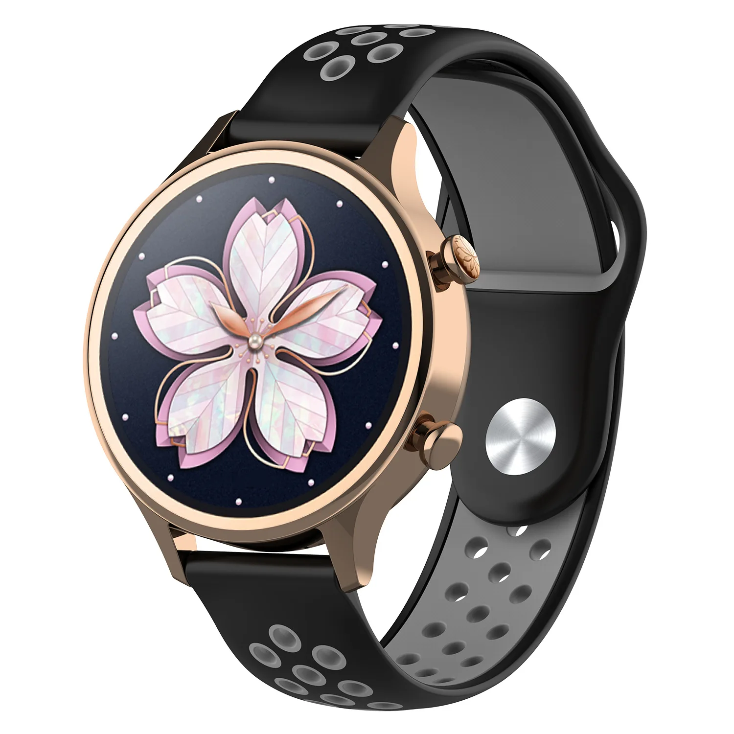 double colour Silicone Strap for Garmin Vivoactive 4 4s Venu 2s Bracelet Wrist Band Sport Correa for Forerunner 55 158 245M 645