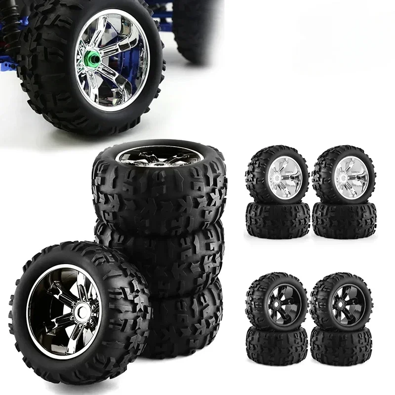 4 шт. 1/8 шины для багги 156 мм колесо 17 шестигранник Losi LMT Arrma Kraton Trxs Maxx E-Revo Kyosho USA-1