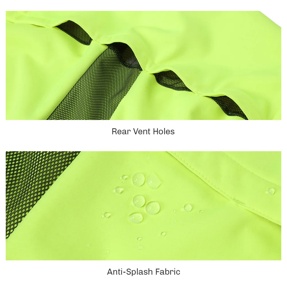 Куртка RION Мужская велосипедная ветрозащитная флисовая термокуртка Джерси для