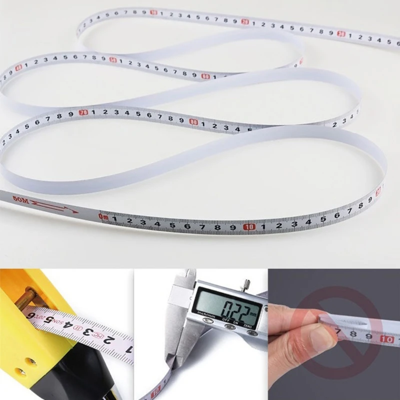 Измерительная линейка 30/100 метров Метрическая рулетка из углеродистой стали