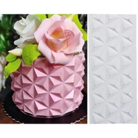 2022 transparent mousse cake rim mold european style fence chocolate cake mold baking origami tools supplies baking accessories
