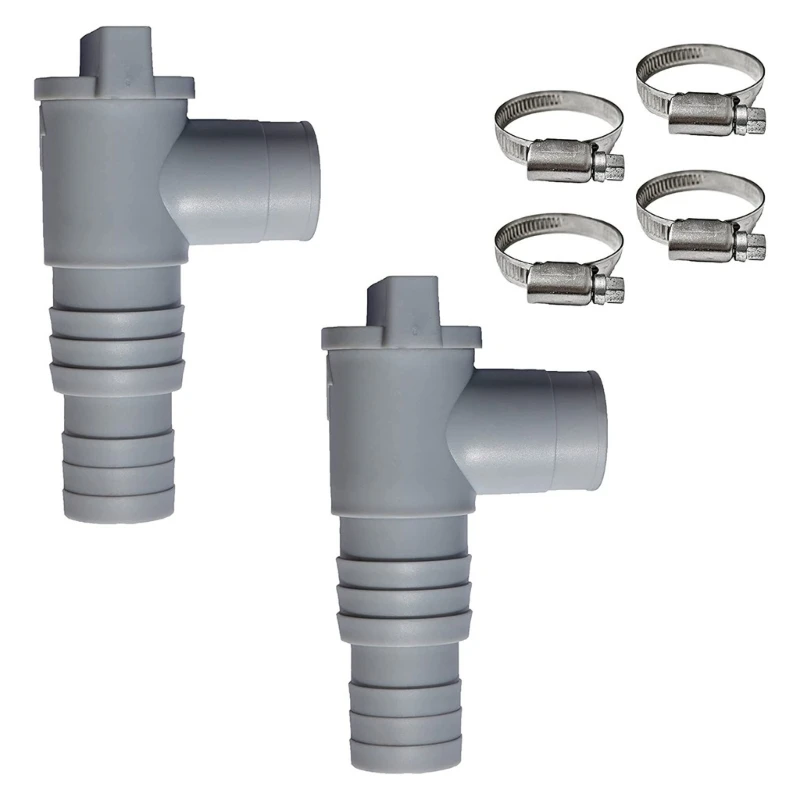 

PVC On/Off Plunger Pool Filter Pump Adapter for Outdoor Pool Part