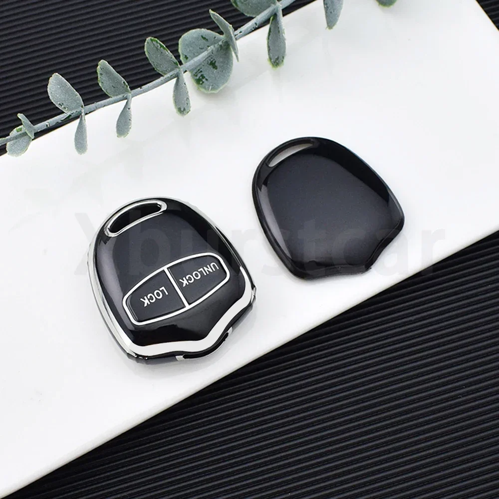 

Чехол для автомобильного ключа из ТПУ с 2/3 кнопками, держатель для автомобильного ключа для Mitsubishi Evolution Lancer EX Grandis Outlander Triton Pajero ASX