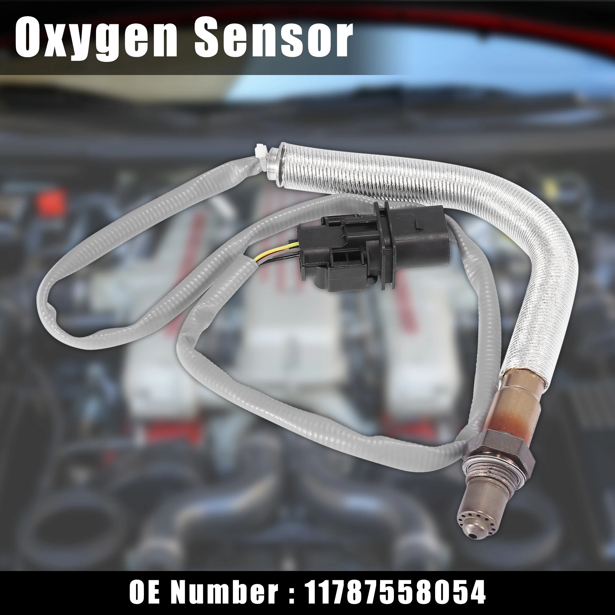

X Autohaux Auto Lambda Oxygen Sensors 11787558054 for BMW E70/90 X5 3.0L 07 Exhaust Gas Air Fuel Ratio O2 Sensor Car Accessories