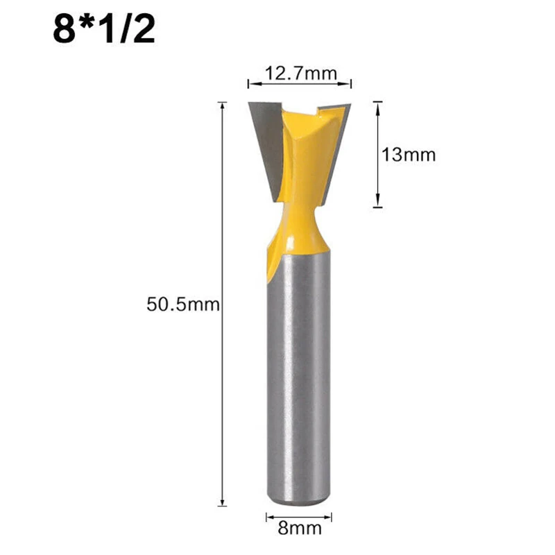 

Router Bit Carbide Shank Dovetail Jig Drilling Woodworking Cutter Tool Supply