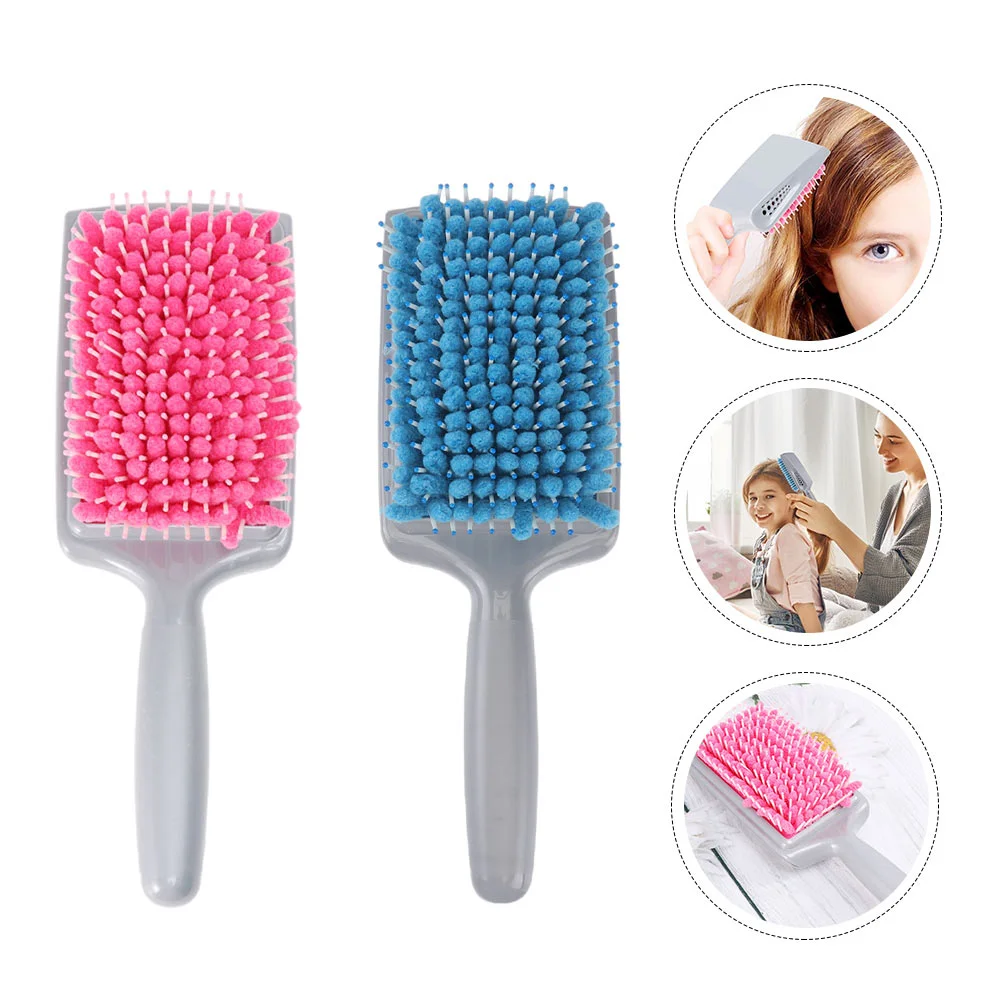 

Brush Hair Comb Detangler Paddle Cushion Dryer Portable Combs Salon Detangling Shampoo Hairbrush Travel Static Anti Beard Air