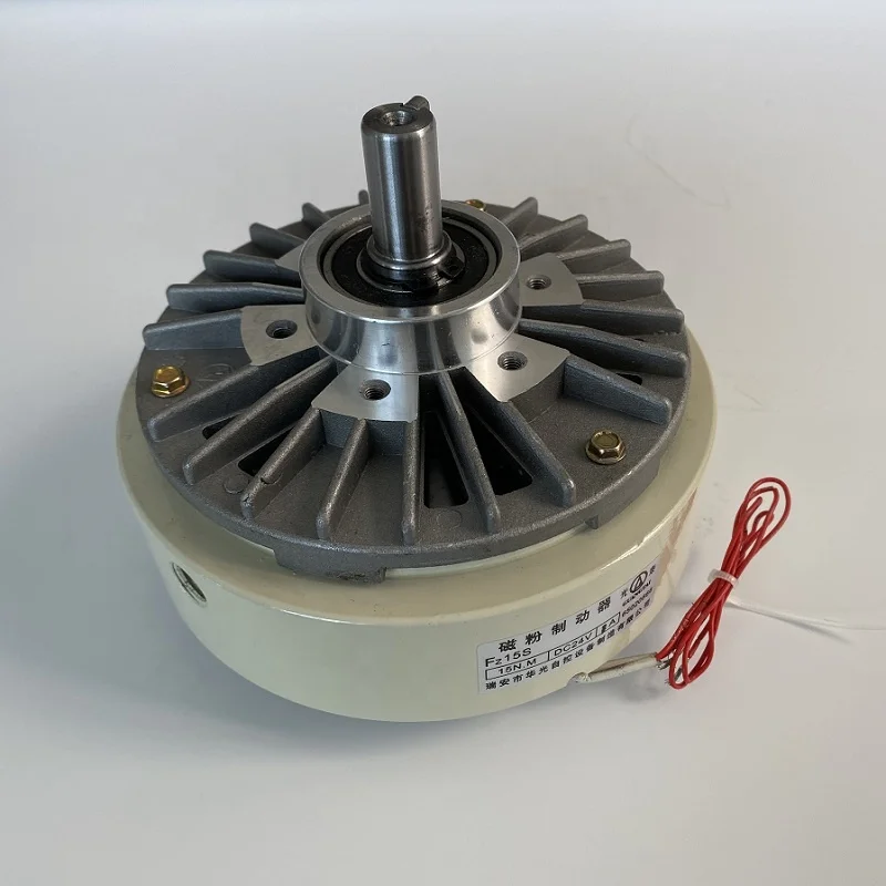 

GUANGTAI 15N.m Single Shaft Magnetic Powder Clutch Brakes FZ15S