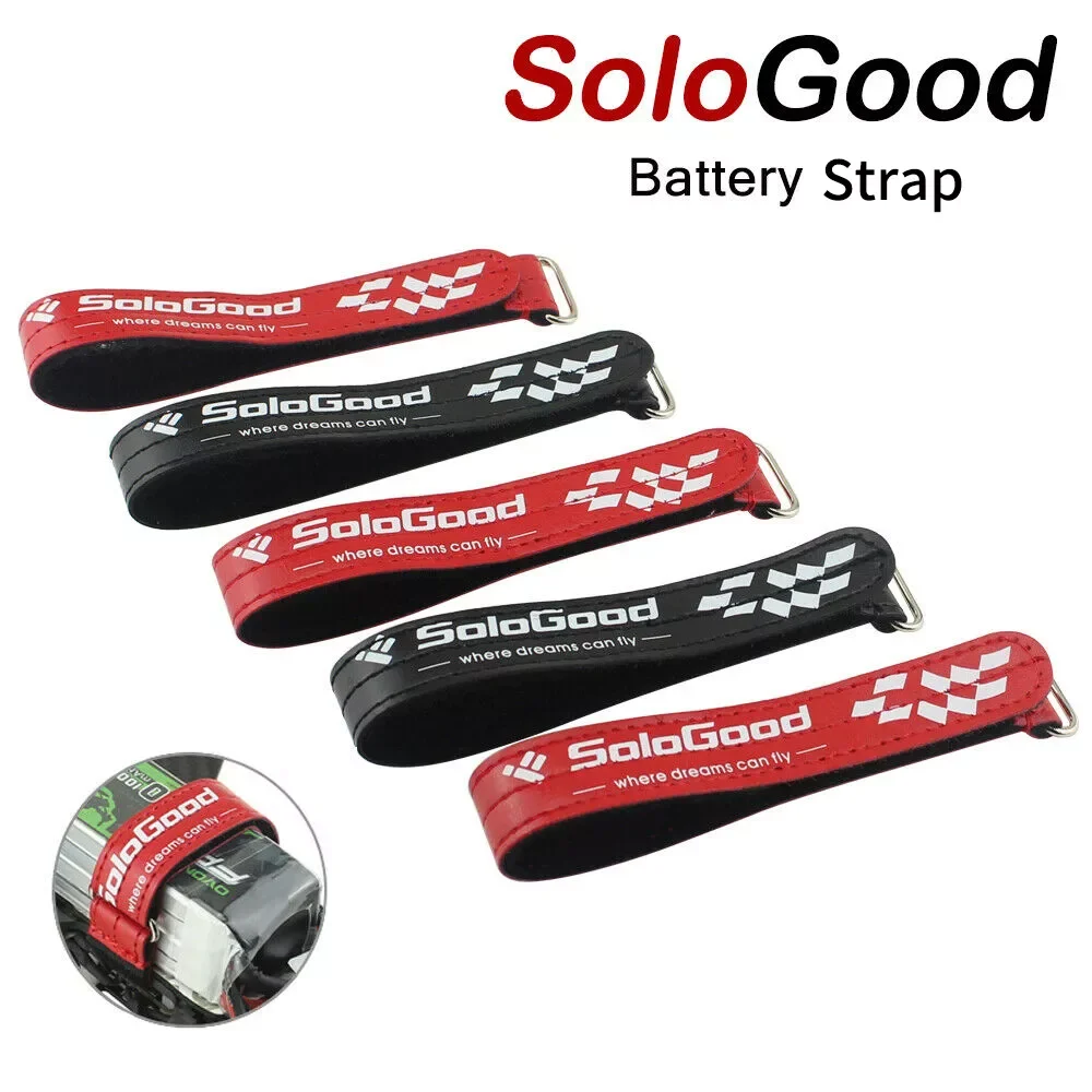 

5PCS Strong RC Lipo Battery Strap Tie Cable Tie Down Strap 25cm Colorful For RC FPV Helicopter Quadcopter Model Tie