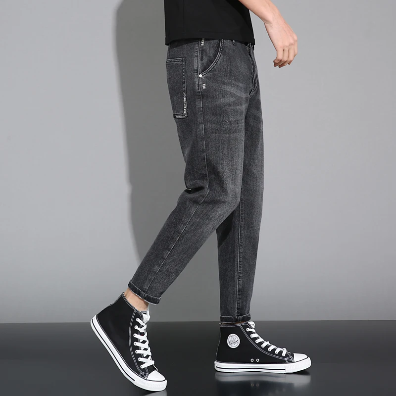 New Slim Fit Men's Jeans Men's Trousers Simple Design High Quality Comfortable Versatile Men's Daily Casual Straight Jeans