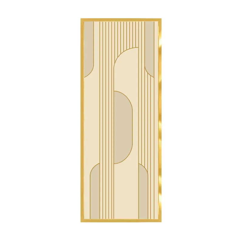 

Art glass screen partition modern minimalist living room entrance wall custom frosted translucent tempering process