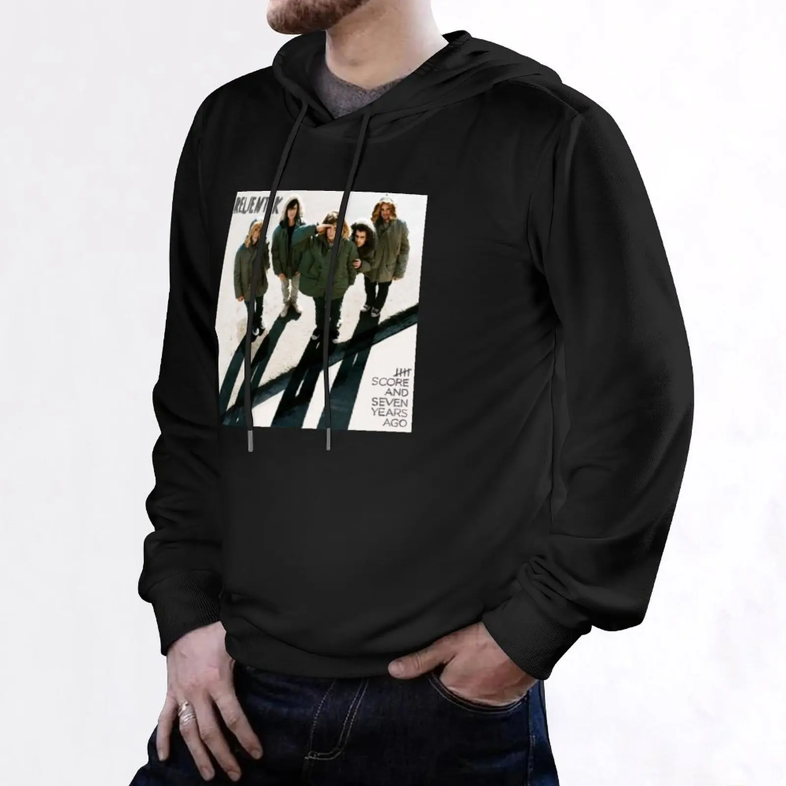 Five Score and Seven Years Ago - Relient K пуловер с капюшоном мужская одежда аниме модная уличная