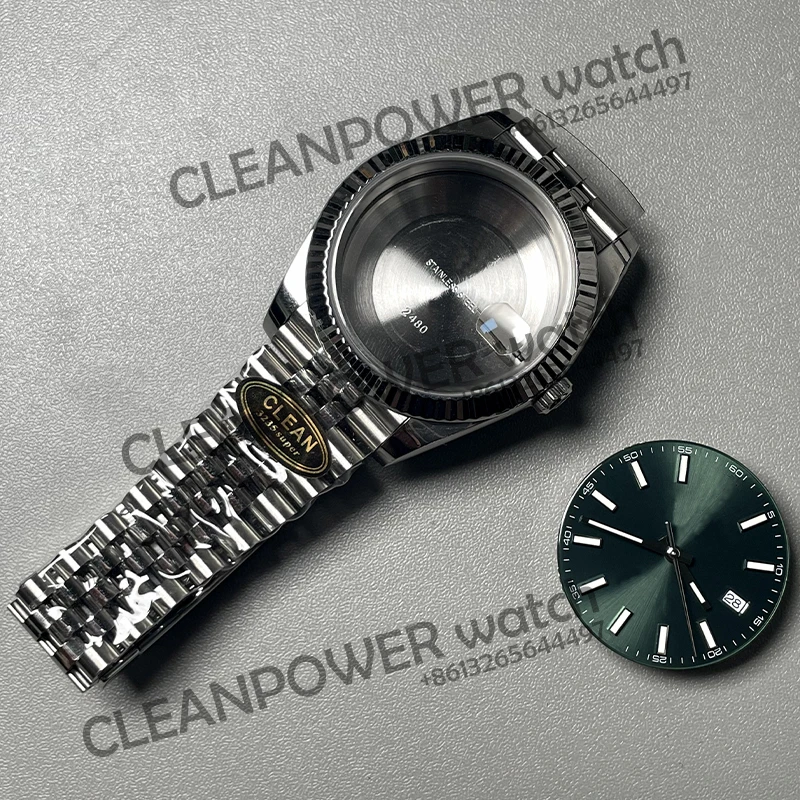 

Фабрика Clean последняя версия 126334 Datjust идеальное качество мятно-зеленый Циферблат на юбилейном браслете 904L часы готовый продукт