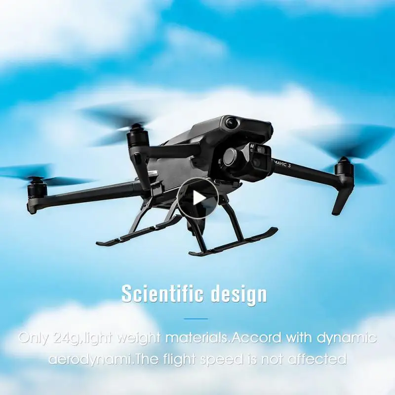 

Light And Stable Skid Protector Stand Long Battery Life Startrc Dji Dji Mavic 3 Gimbal Guard Convenient Quick Installation Grey