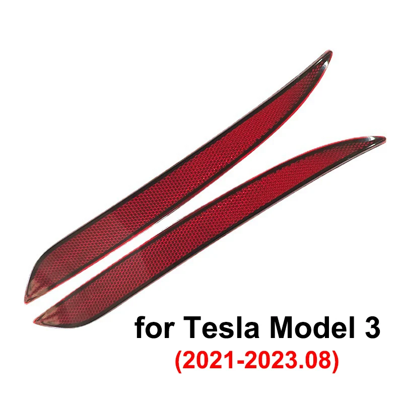 

Задний бампер для Tesla Model 3, отражатель, тормоз, левый, правый, задний, противотуманный, задний свет, лампа-полоса, модель 3 2023, аксессуары