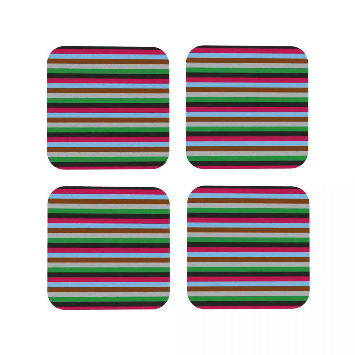 Полосатые подставки для регби Арлекины кухонные салфетки водонепроницаемые