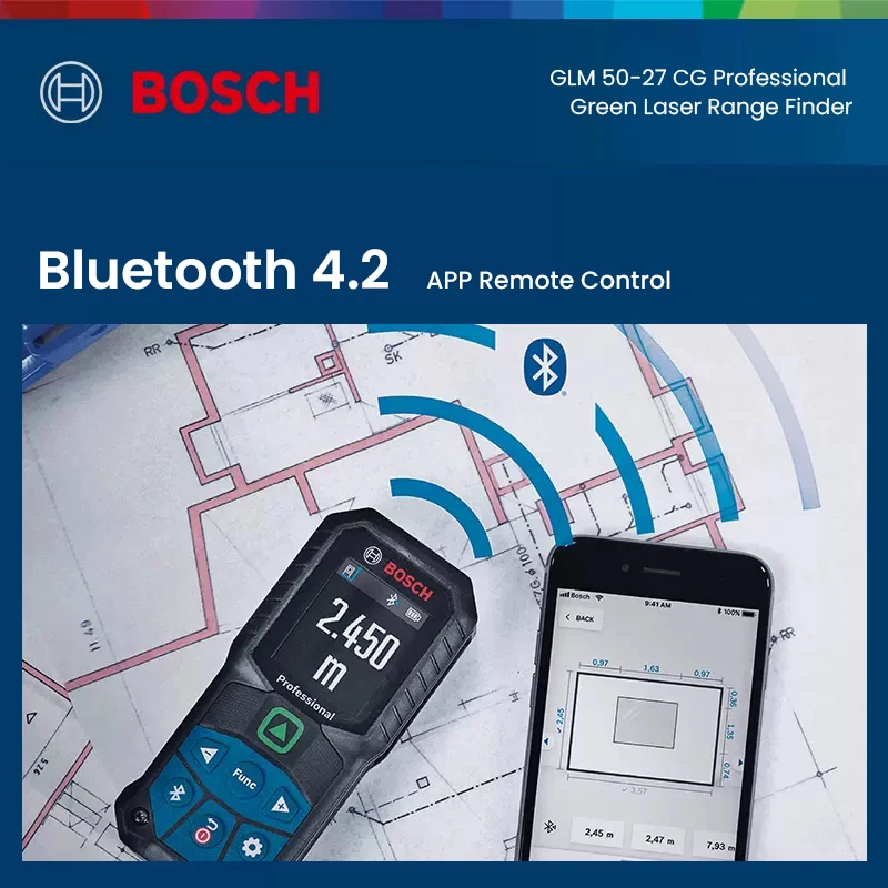 Дальномер лазерный Bosch GLM 50-27 CG 50 м