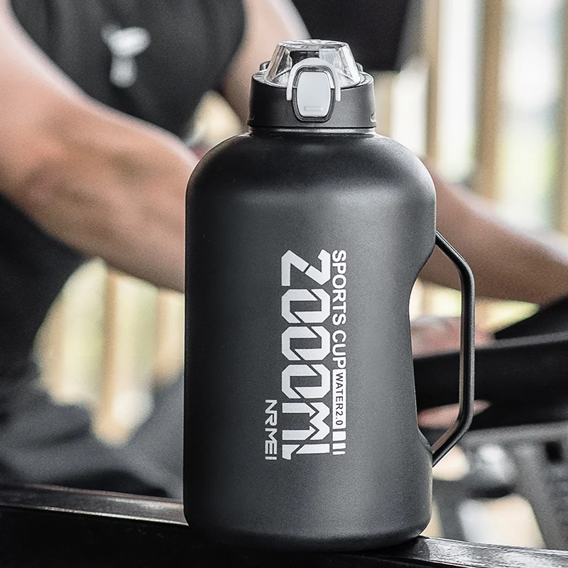Stainless Steel Thermos Bottle Outdoor Sports Gym Vacuum Wat