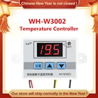Регулятор температуры XH-W3002, 220 В, 12 В, 24 В, светодиодный цифровой термостат, микрокомпьютер, переключатель, датчик терморегулятора, скидка 30%
