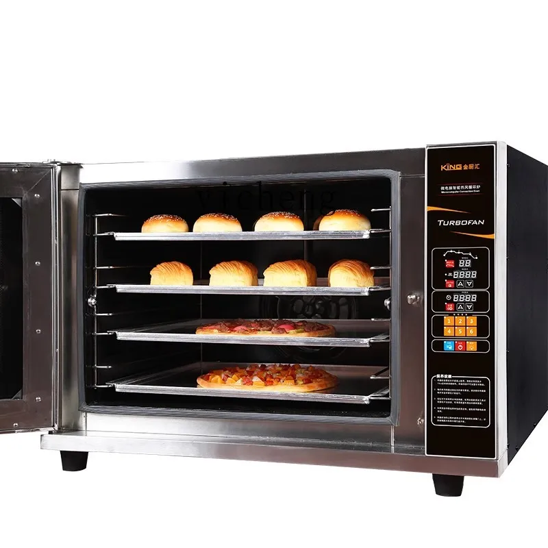 Коммерческая циркуляционная печь ZK с горячим воздухом 4-слойная электрическая