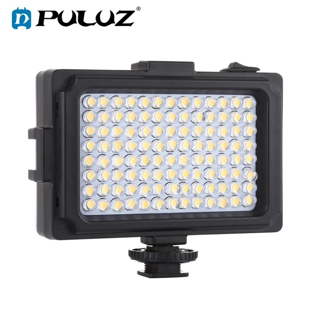 

Светодиодная двухцветная лампа PULUZ для видеокамеры 104 K 3200K 6400K