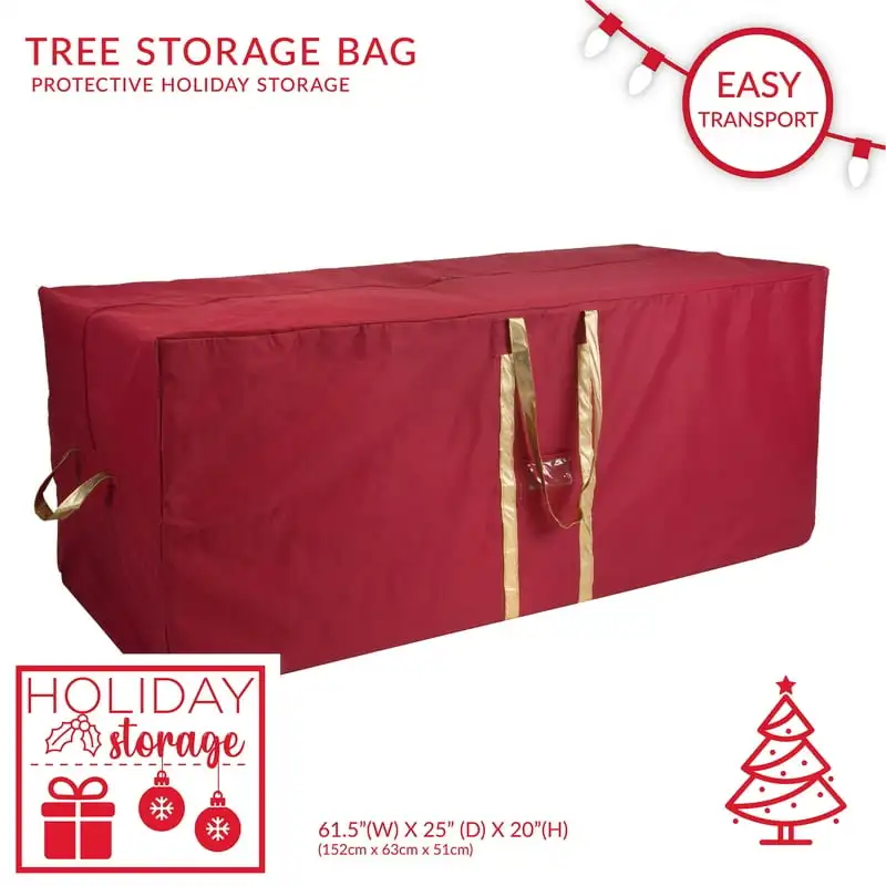 

Праздничная коллекция, праздничная сумка для хранения с колесиками, красная