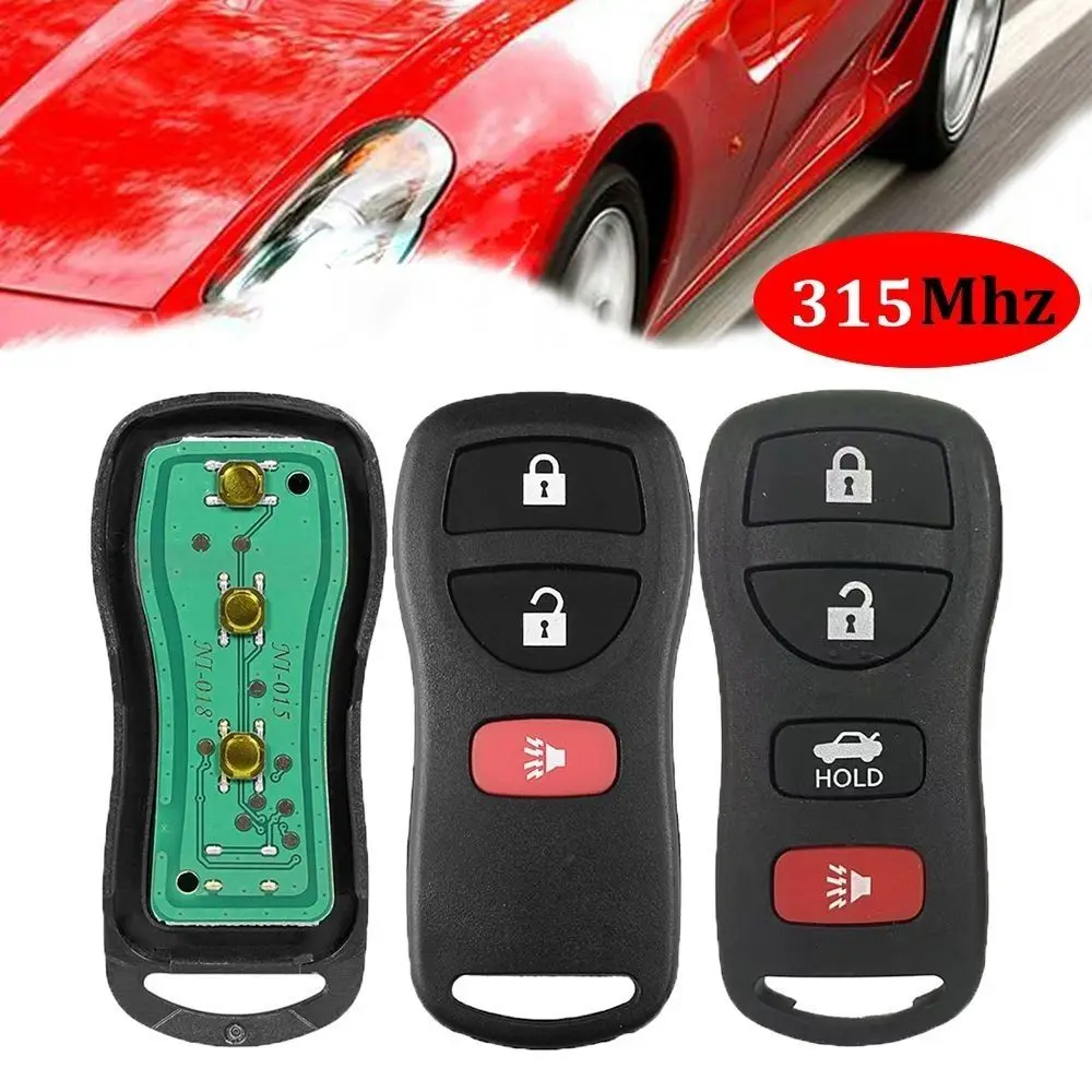 

3/4 Buttons Car Remote Key ID46 Remote Car Key Replacement Key Shell for Infiniti for Nissan Armada Frontier Murano Pathfinder