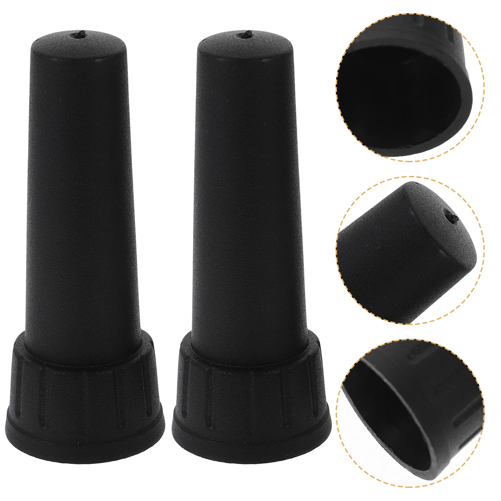 

2pcs Umbrella Tip Caps Replacement Protective Umbrella Caps Sun Umbrella Accessories