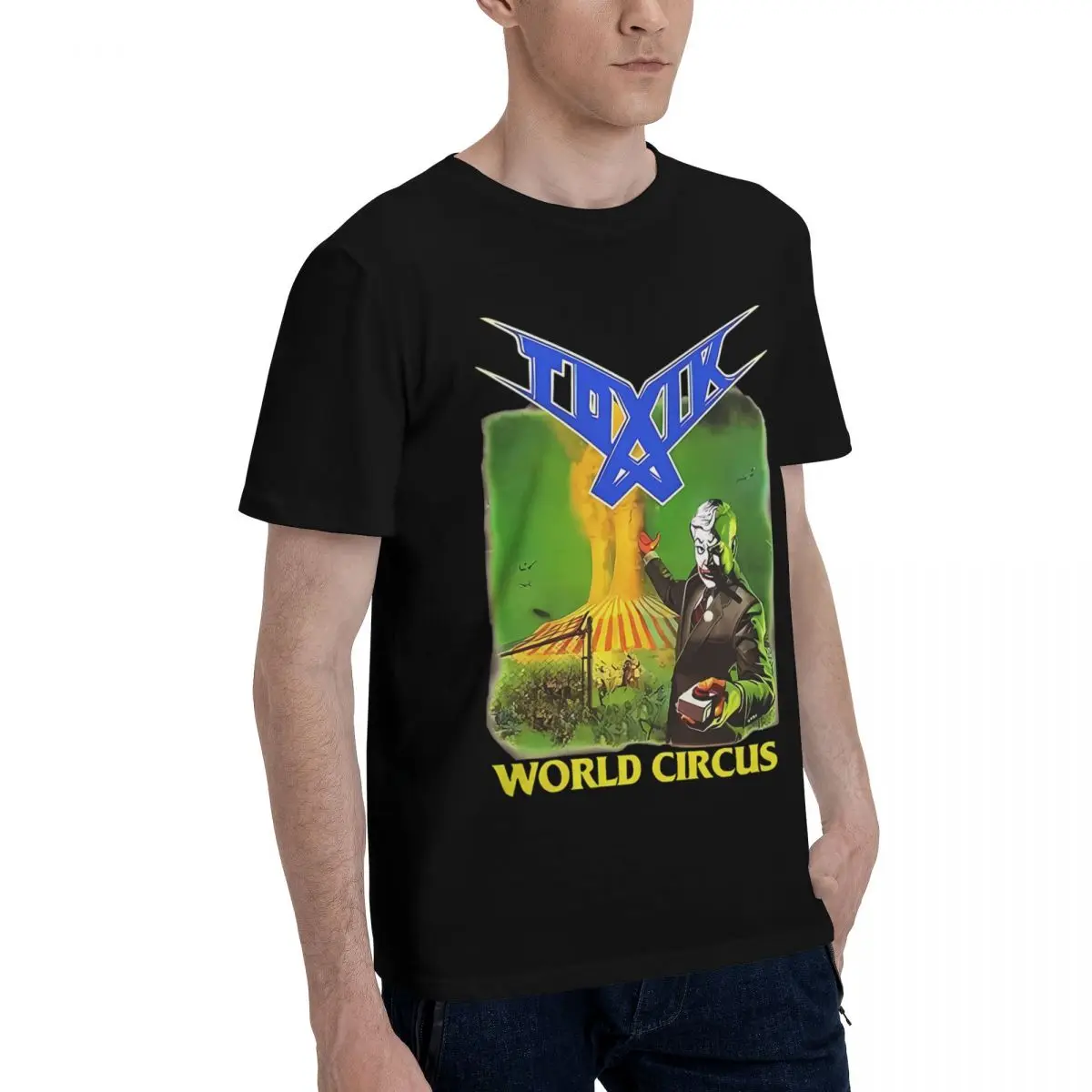 World Circus Album Art By Toxik 100% хлопок повседневная дышащая мягкая всесезонная удобная